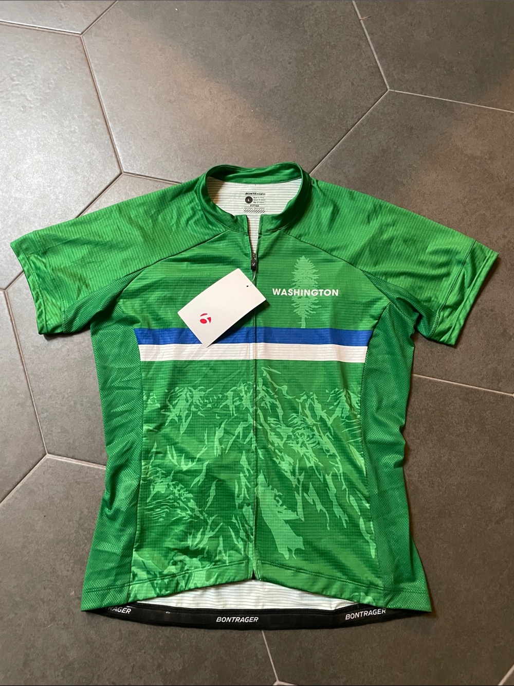 NWT Trek Bontrager Women’s Washington State Custom Cycling Jersey